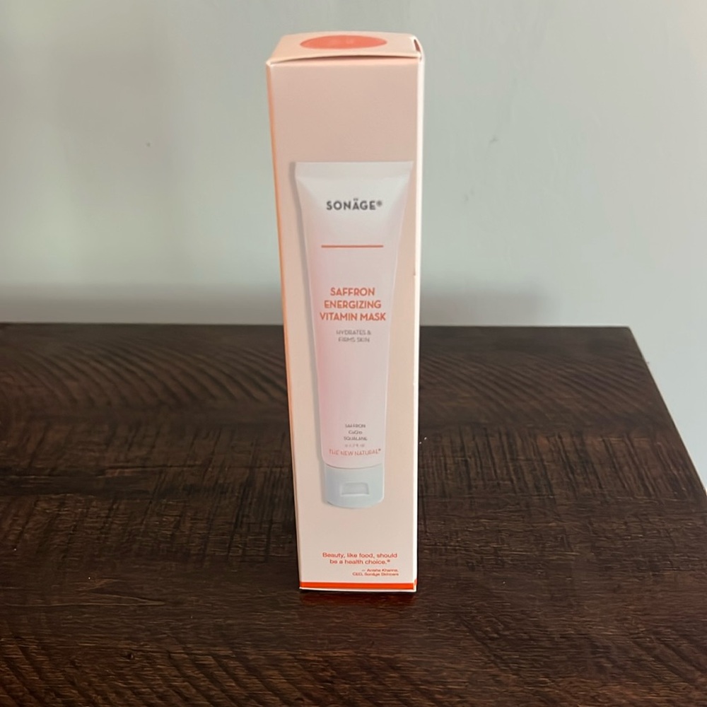 SONAGE Saffron Energizing Vitamin Mask